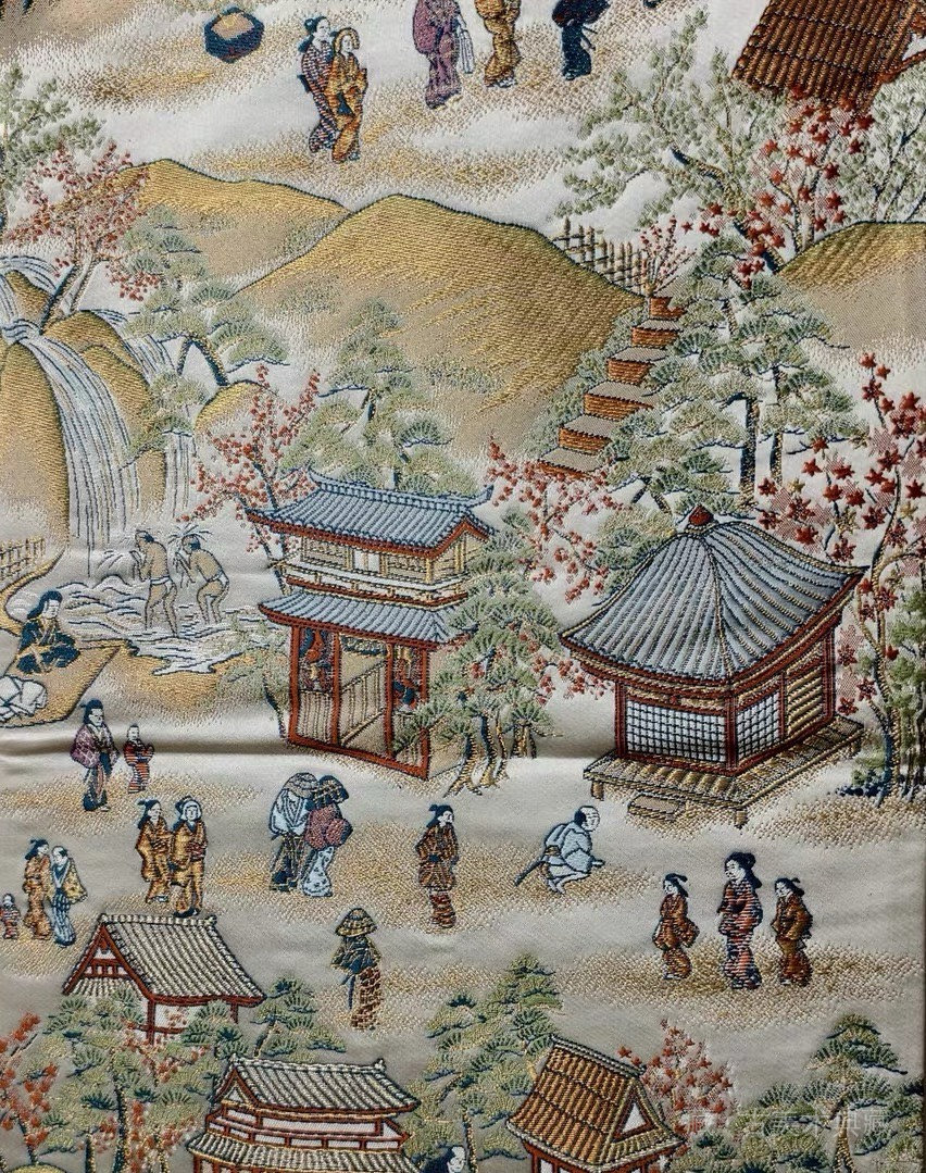西阵织正绢六通袋带 第 3 张